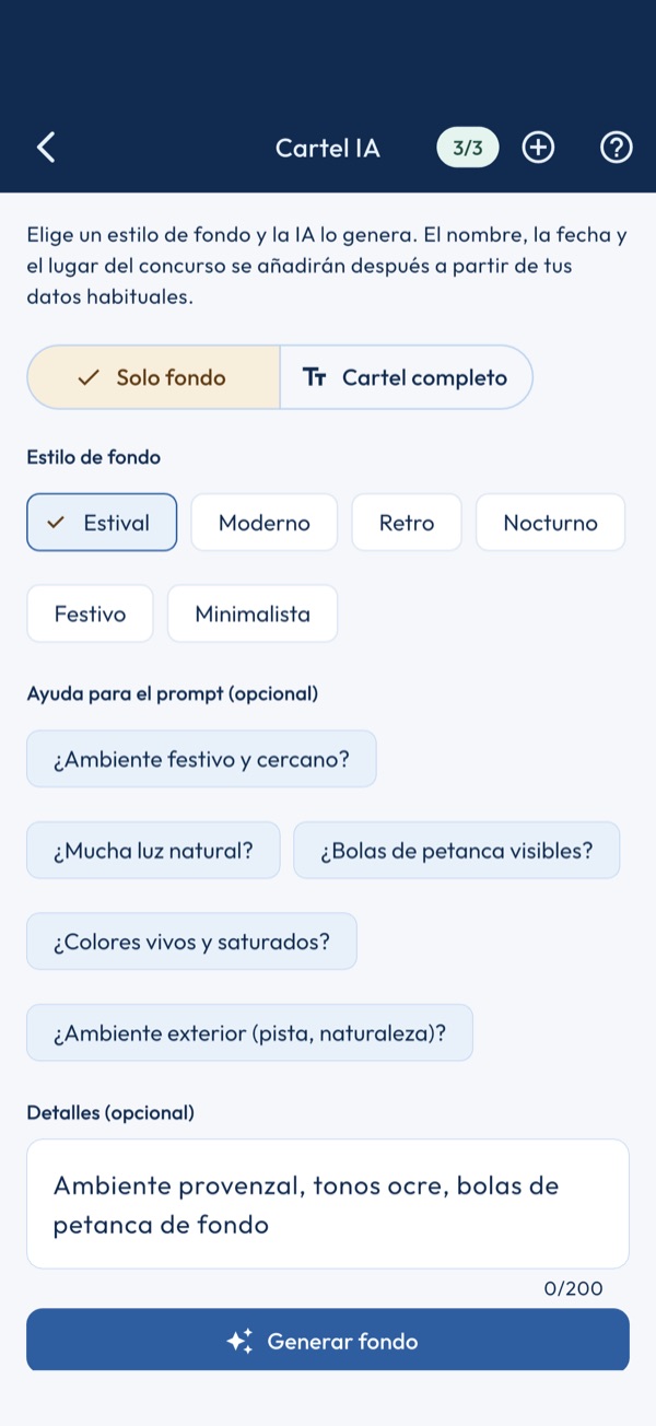 Fondo por IA
