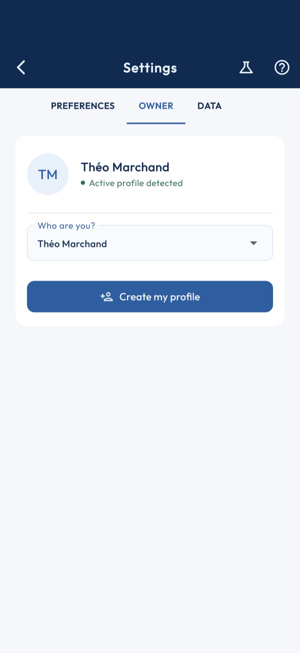 Owner profile